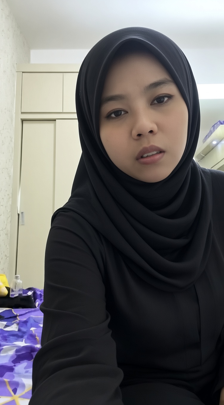 hijab crt muka