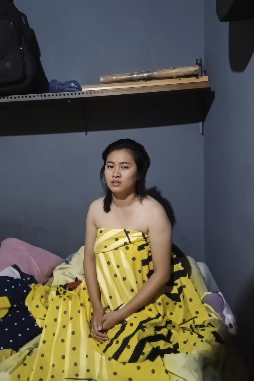 penjaga warung bayar utang